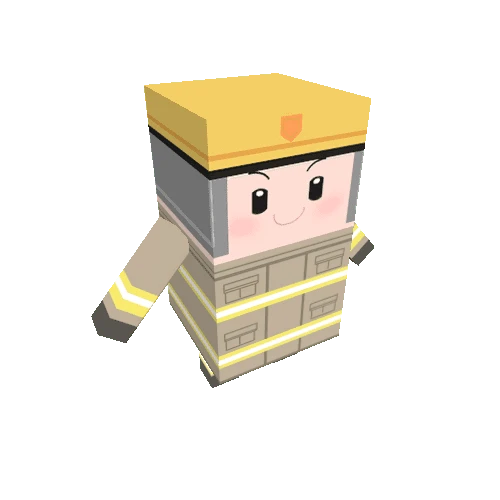 Cubeman_fireman