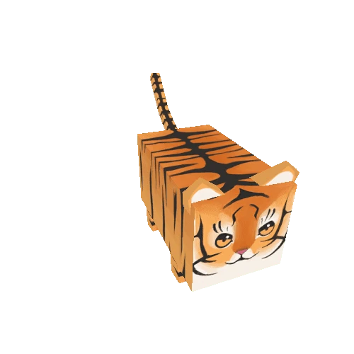 Cube-Animal-Tiger
