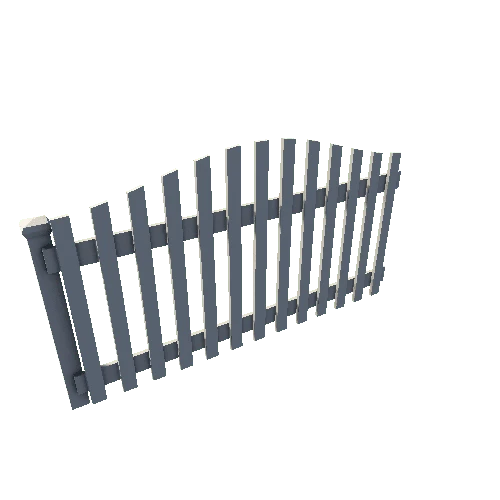 FENCE_SquarePicket_Curved_Open