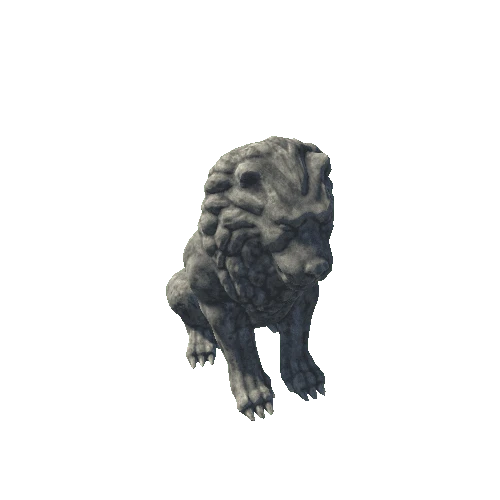 LionStatueA001