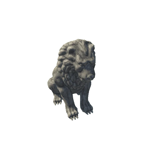 LionStatueA002