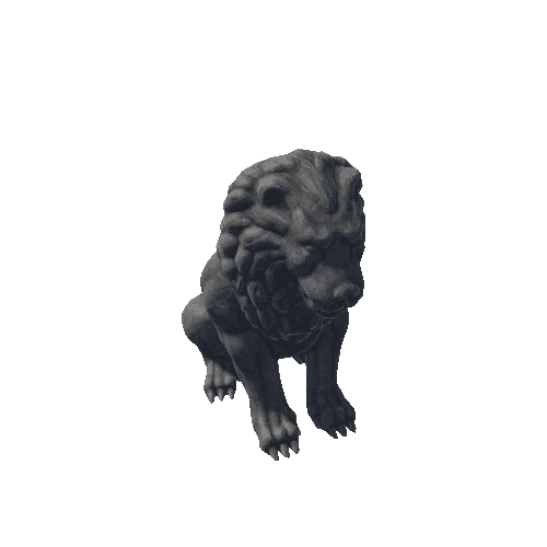 LionStatueA004