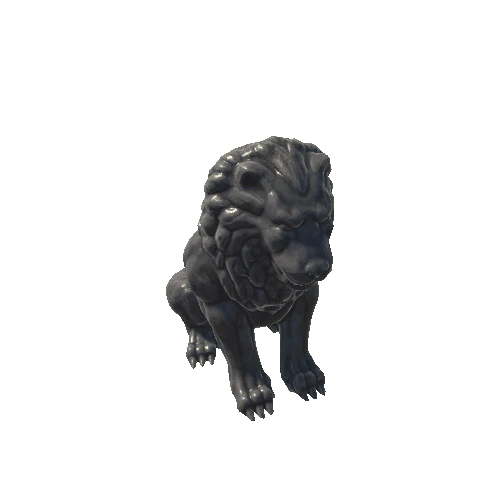 LionStatueA009