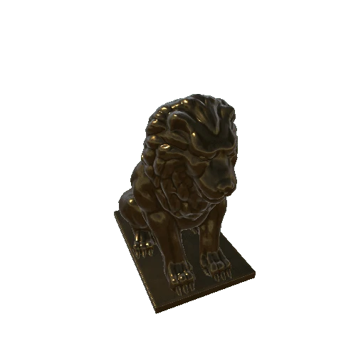 LionStatueB008