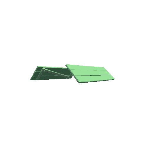 Low_Poly_WW2_Door_Shutter_1_half_green