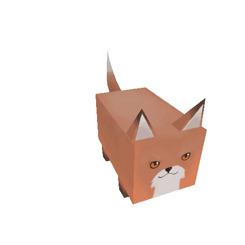 Cube-Animal-Fox