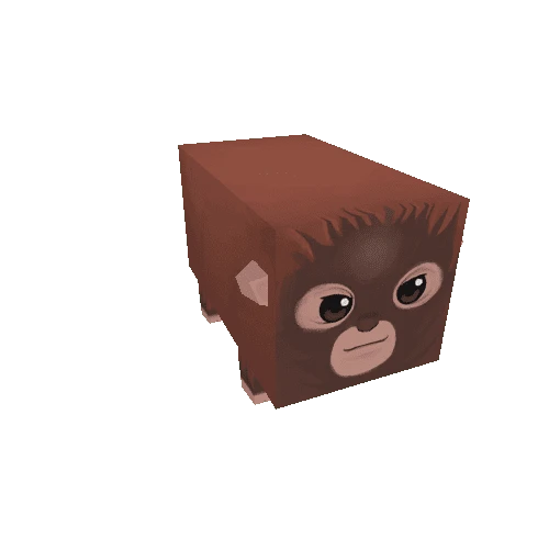 Cube-Animal-Orangutan