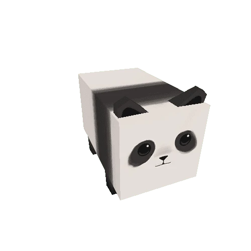 Cube-Animal-Panda