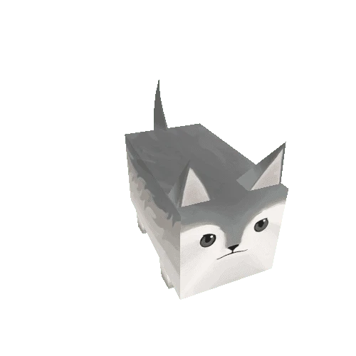 Cube-Animal-Wolf