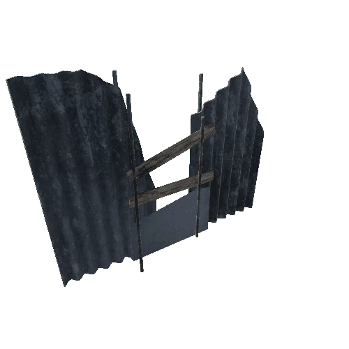 Fence_Apocalypse_Iron_corrugated_Sheet_D