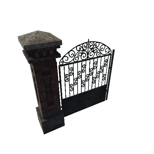 Fence_Iron_Brick_A