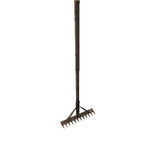 Garden_tools_rake_A_dirt