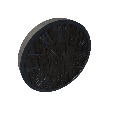 Clock_Wood_metal_07