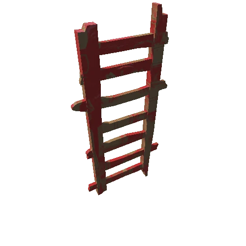 Ladder_Wood_Red