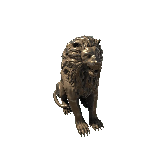 Bronze_Statue_of_a_lion_1_3