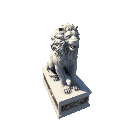 Marble_statue_of_a_lion