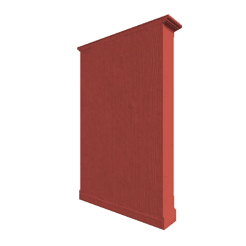 BookcaseRedLow