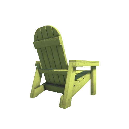 GardenChairYellowHigh