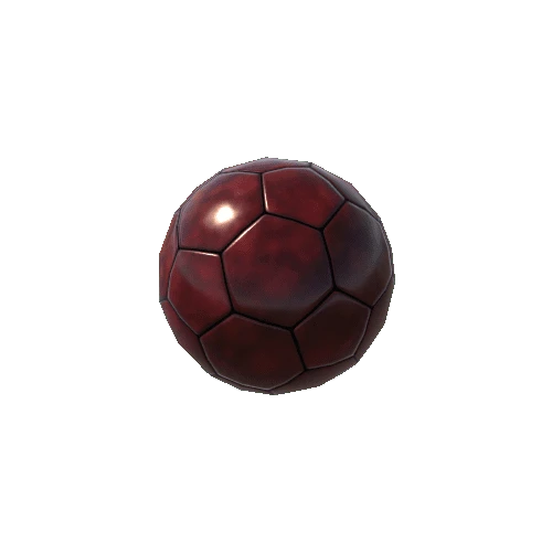 Prefab_Soccer_Ball_A_Claret_Plastic