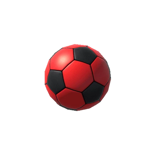 Prefab_Soccer_Ball_A_Red_Simple