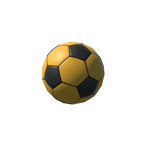 Prefab_Soccer_Ball_A_Yellow_Simple