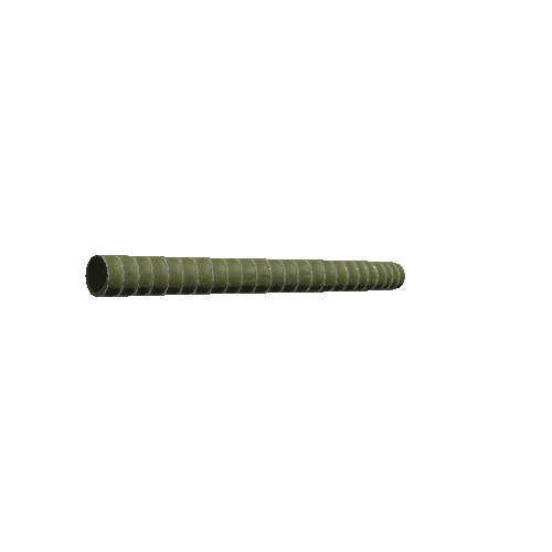 AC_Duct_4m_S-Bend_Army_Green