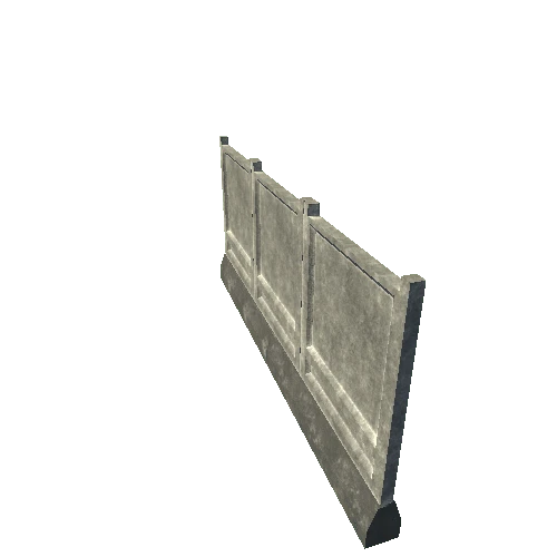 Concrete_slab_concrete_fence_3_block