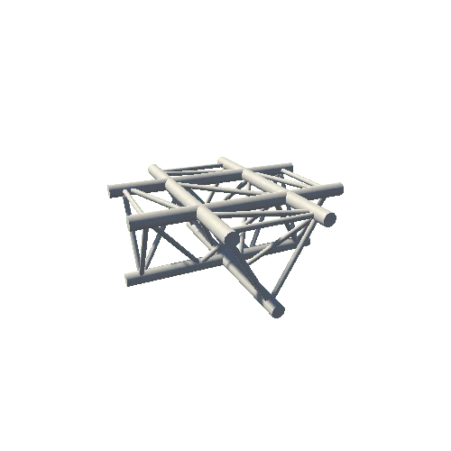 H40D_Triangle_4_Way_Corner_Cross_Prefab