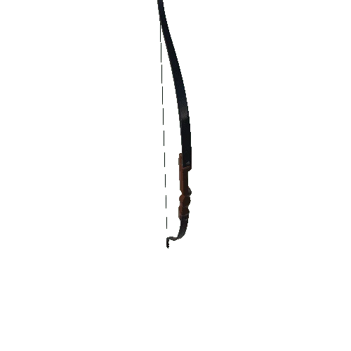 Prefab_Bow_Recurve_Wood_Black