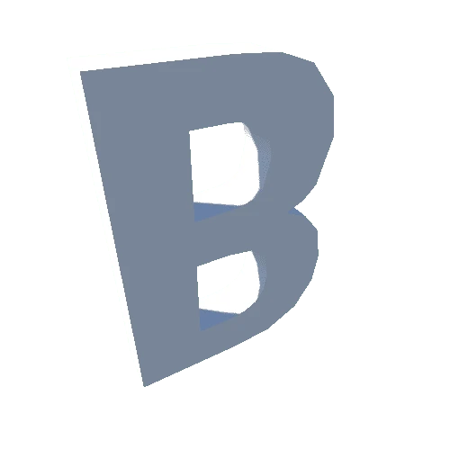 B