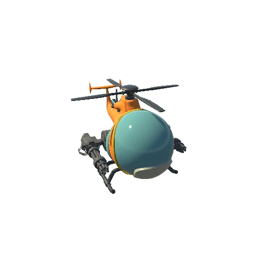 Helicopter_model_orange