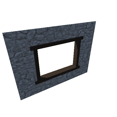 Wall_Window_Rect_Double_Stone