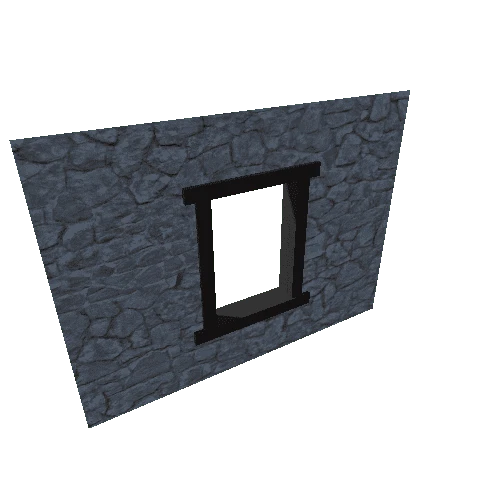 Wall_Window_Rect_Single_Stone