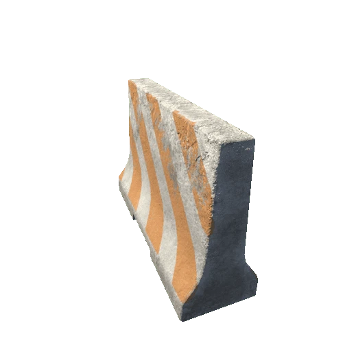 BarriersConcreteOrange