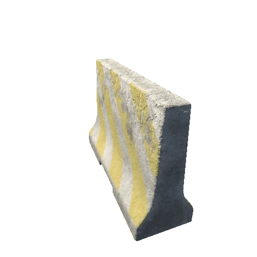 BarriersConcreteYellow