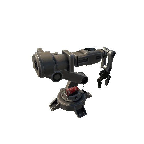 RobotArm_Rigged_Animated