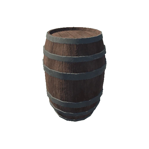 WoodenBarrel_Medium