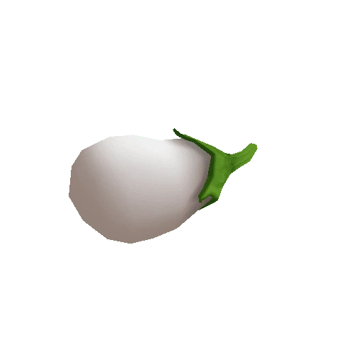 Eggplant_White