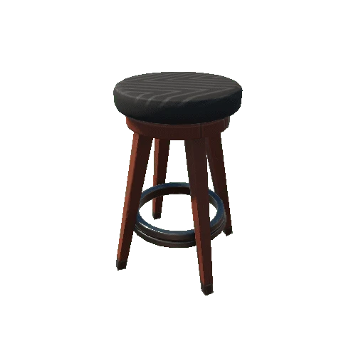 Wooden_Stool_1_Black