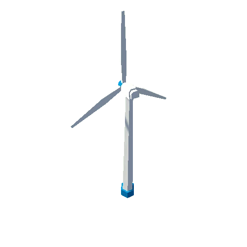 prefab_low_poly_wind_turbine