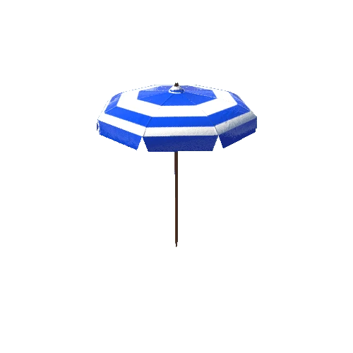 UmbrellaBlueWhiteStripe