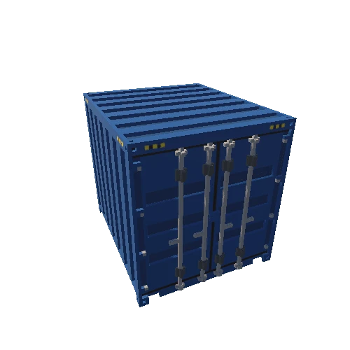 ShippingContainer_10ft_NavyBlue