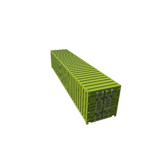 ShippingContainer_40ft_AppleGreen