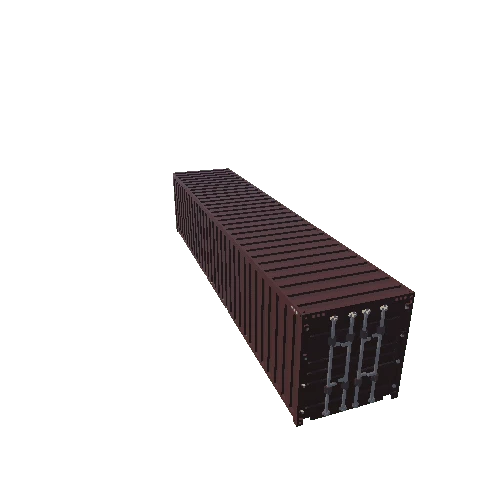 ShippingContainer_40ft_DarkSienna