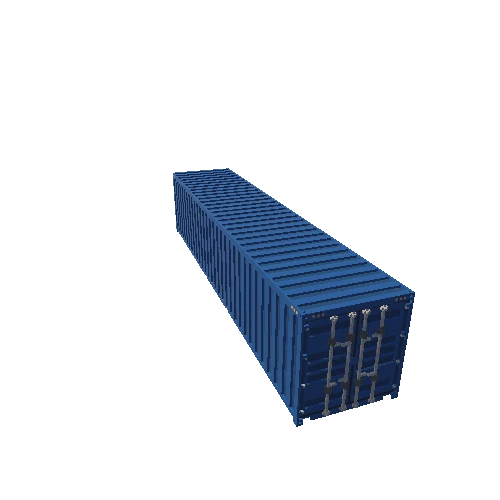 ShippingContainer_40ft_NavyBlue