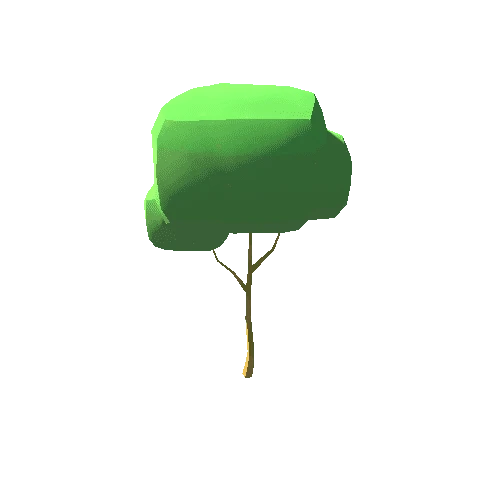 CubeCrown_Tree_Stylized_Set