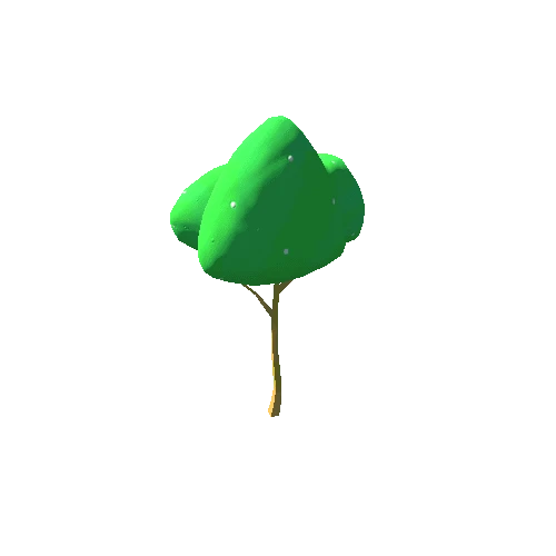 PiramydCrown_Tree_Stylized_Set