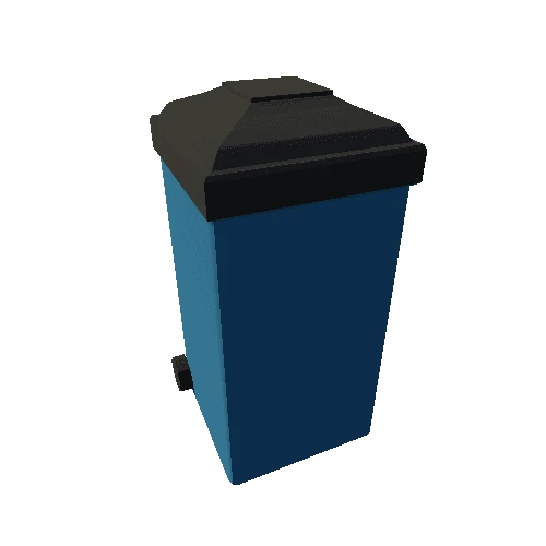 TrashBinBlue