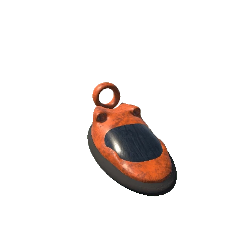 hovercraft_orange_lowpoly