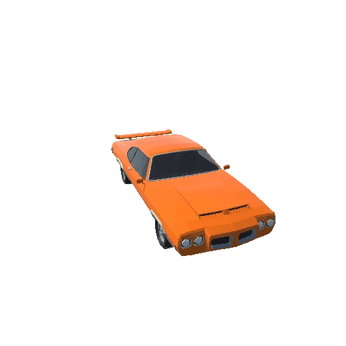 MuscleCar02_LODs_Orange